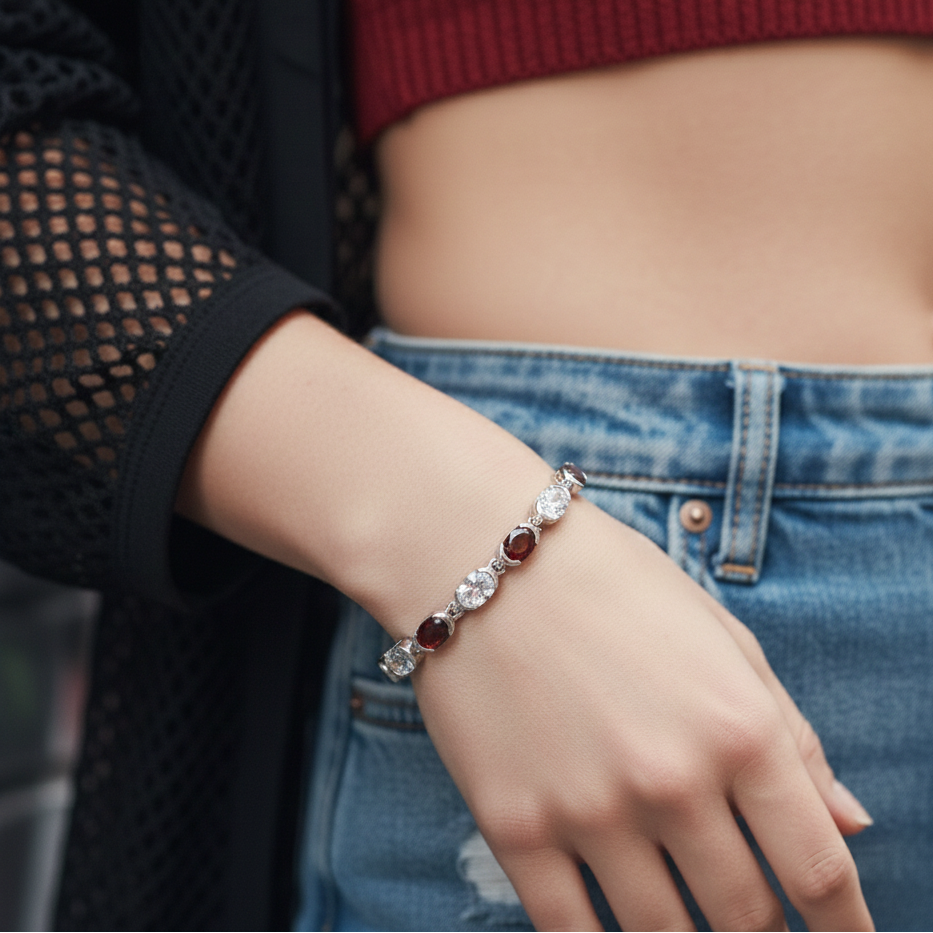 Pulsera - Elegancia Bicolor 01